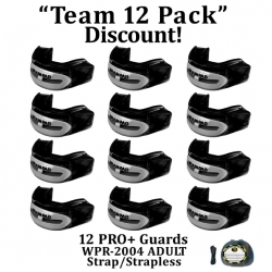 PRO+ Black/Gray - Adult Size - 12 PACK